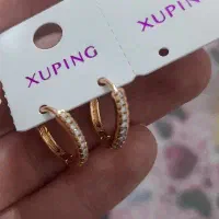 گوشواره ژوپینگ اصل ضد حساسیت|بدلیجات|قم, شاد قلی|دیوار