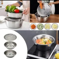 آبکش و لگن استیل به همراه رنده، برند BASIN|ظروف پختوپز|تهران, قصر فیروزه ۲|دیوار