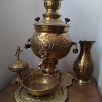 ست سماور تزیینی برنجی