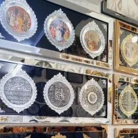 قاب تابلوهای  قرانی عکسهارو ورق بزنید.|تابلو، نقاشی، عکس|مشهد, کوی المهدی|دیوار