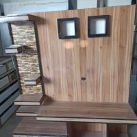 میز ال ای دی و تخت خواب دونفره