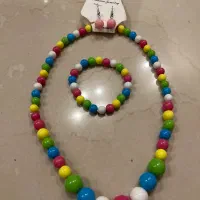 حراج ست گوشواره و دستبند و گوشواره رنگی نو