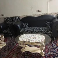 مبل به همراه میز عسلی|مبلمان خانگی و میز عسلی|کرج, شهرک رازی (حصارک)|دیوار