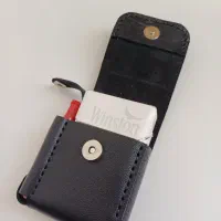 کیف چرمی سیگار و فندک (چرم طبیعی)