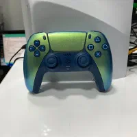 دسته PS5 سبز خاص با جعبه در حد
