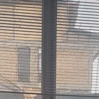 پرده کرکره فلزی نقره ای سالم مناسب خانه و اداره|پرده، رانر، رومیزی|آستارا, |دیوار