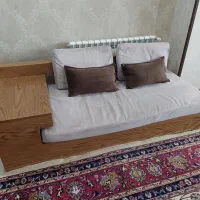 مبل و میز وسط چوب