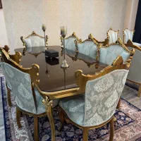ست کامل مبل و نهارخوری استیل|مبلمان خانگی و میز عسلی|تهران, شهرک نفت|دیوار