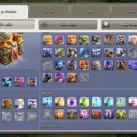 سه عدد اکانت کلش لول 191/190/181