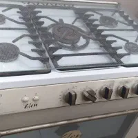 گاز فر دار پنج شعله کاملا سالم|اجاق گاز و لوازم برقی پخت‌وپز|رشت, پل تالشان|دیوار