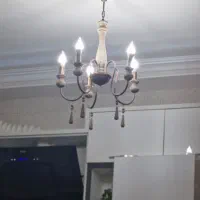 لوستر چوبی فرانسوی|لوستر و چراغ آویز|گرمسار, |دیوار