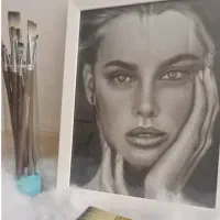 تابلو سیاه قلم