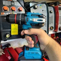 دریل شارژی چکشی براشلس سه نظام فلز ۲۰ولتی