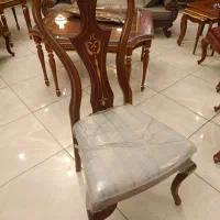 صندلی تمام چوب معرق کاری