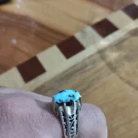 انگشتر نقره فیروزه|جواهرات|اردبیل, |دیوار