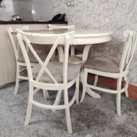 میز ناهارخوری چهارنفره گرد