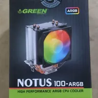 فن خنک کننده cpu green argb