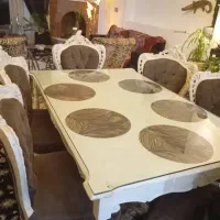 میز ناهارخوری چوب روس درجه یک