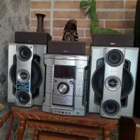 ضبط سونی با دو عدد ساب قوی و سه عدد باندکوچک|سیستم صوتی خانگی|فردیس, منظریه|دیوار