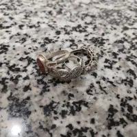 3عدد انگشتر نقره