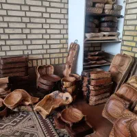 اندازه ظروفی چوبی|ظروف سرو و پذیرایی|فشاپویه, |دیوار