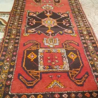 فرش کناره دست بافت و گلیم قدیمی|فرش|مراغه, |دیوار