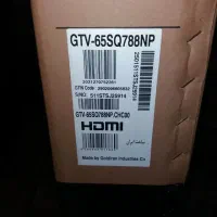 تلوزیون ۶۵ اینچ هوشمند جی پلاس مدل کیو ال ای‌دی