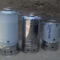 سماور بزرگ هیئتی استیل صنعتی