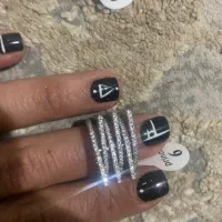 انگشتر استیل نگین زیرکونیا