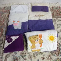 سرویس خواب و کالسکه دوقلو