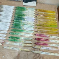 خودکار دستساز رزینی در رنگ و طرخ دلخواه|صنایع دستی و سایر لوازم تزئینی|باغ بهادران, |دیوار