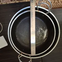 ماهیتابه زنبوری ۲عدد|ظروف پخت‌وپز|ایذه, |دیوار