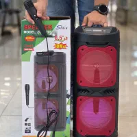 اسپیکر شارژی قابل حمل با میکرفون 6209|پخش‌کننده همراه|شهریار, شهریار|دیوار