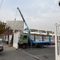 خدمات جرثقیل ۳تن خاور دارای سبد بالابر|خدمات حمل و نقل|تهران, چیتگر شمالی|دیوار