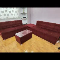فروش فوری مبل ۷ نفره|مبلمان خانگی و میز عسلی|رشت, دیلمان|دیوار