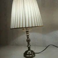 آباژور شامپاینی ۲تا برقی لامپ دار تکی هم فروخته|چراغ خواب و آباژور|اردبیل, |دیوار