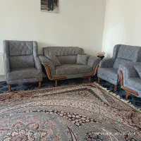 مبل هفت نفره تمیز و سالم|مبلمان خانگی و میز عسلی|تهران, شهرک ابوذر|دیوار