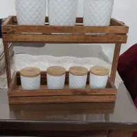 پا سماور ی در چوب بامبو