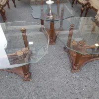 مبلمان ۹نفره با نهارخوری ۸نفره کاملا سالم|مبلمان خانگی و میز عسلی|کرج, اخترآباد|دیوار
