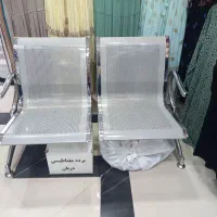 صندلی دو نفره استیل خارجی