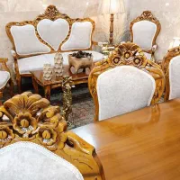 مبلمان به همراه ناهارخوری 8 نفره|مبلمان خانگی و میز عسلی|تهران, تهرانپارس شرقی|دیوار