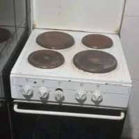 اجاق ۴ شعله برقی با فر ایتالیایی مخصوص باغ