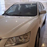 سوناتا2009سفید صدفی|خودرو سواری و وانت|ملک‌آباد, |دیوار