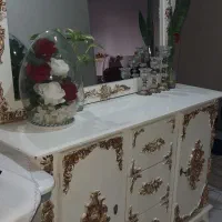 آینه کنسول ومیز تلویزیون درحدنو|بوفه، ویترین، کنسول|پردیس, فاز ۴|دیوار