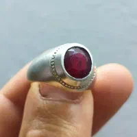 انگشتر یاقوت سرخ(برمه)