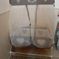 گهواره تمیز و نو|تخت و صندلی بچه|قم, ولیعصر|دیوار