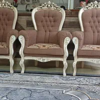 مبل۹نفره|مبلمان خانگی و میز عسلی|فلاورجان, |دیوار