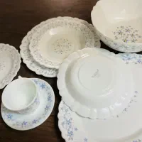 چینی آرکوپال گل آبی|ظروف سرو و پذیرایی|اصفهان, ملک‌شهر|دیوار