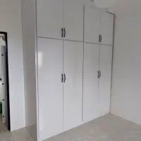 کمد دیواری ام دی اف ۸ت ساخت و نصب کابینت  نصب آینه