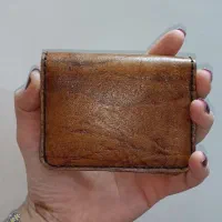 جاکارتی چرم طبیعی دست‌دوز مردانه